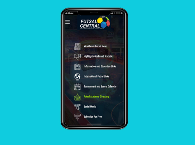 Futsal Central Mobile App